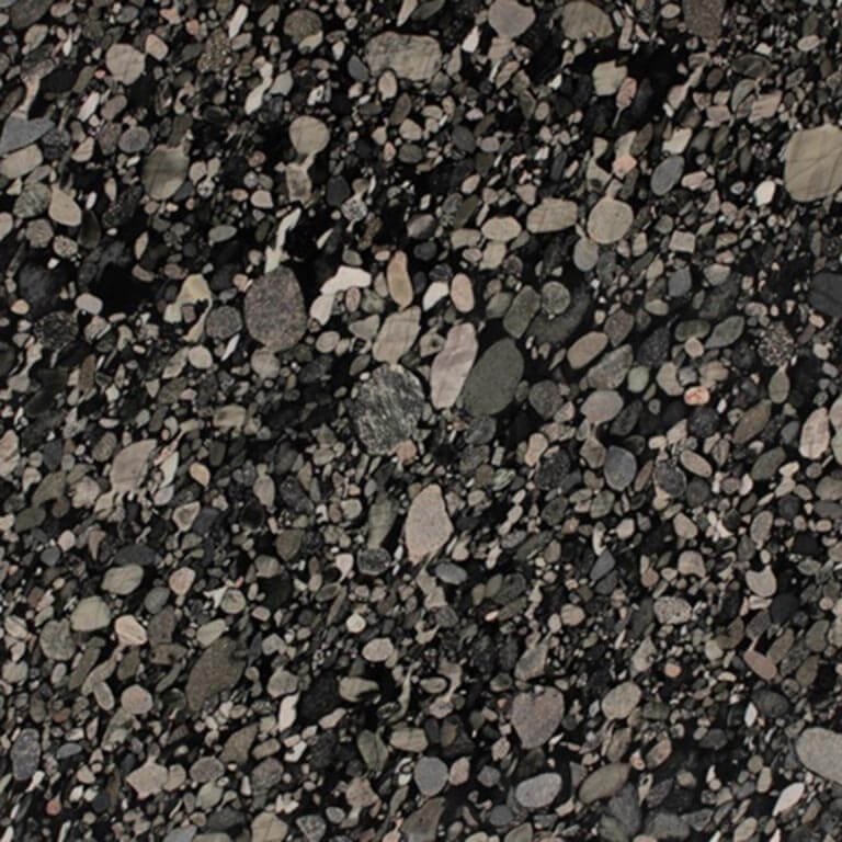 Black mosaig granitas